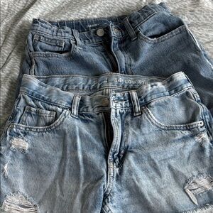 GAP Denim & Old Navy Shorts Set, girls size 14